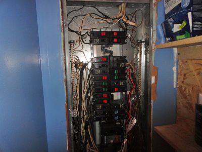 Extension Cord in Breaker Panel